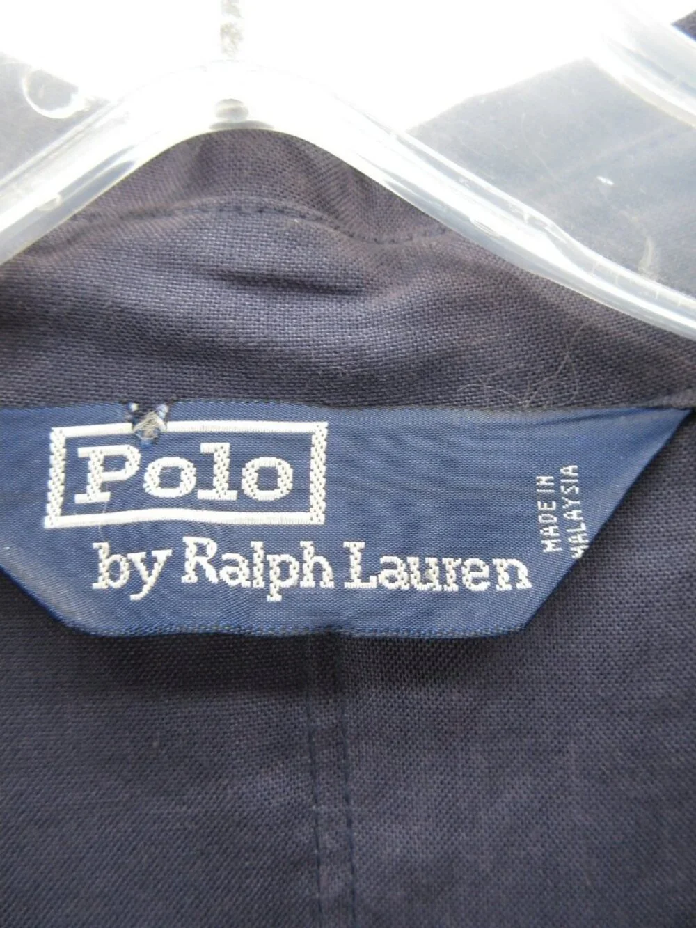 VTG Polo Ralph Lauren Jacket XL Linen Safari Coat Field Belted 90s